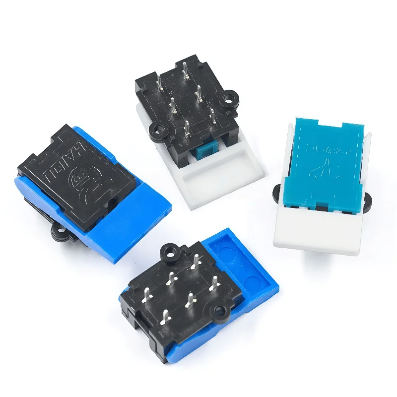 

5pcs/lot Telephone spring switch hang-up reset microswitch building intercom doorbell spring switch 6-pin
