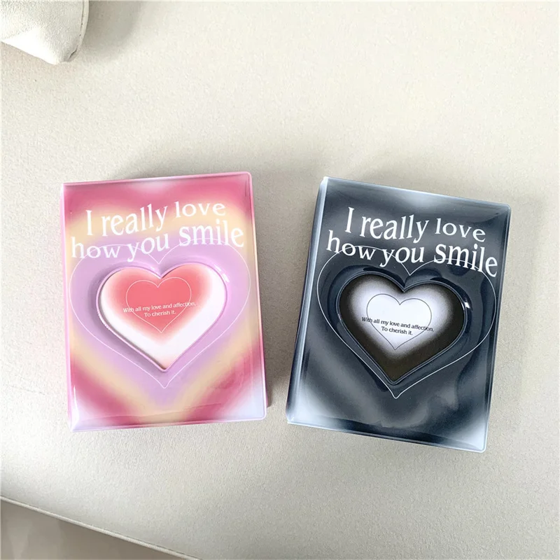 KPOP Album Small Card Photocards Holder3 Inch Photo Album Photo Card Packaging Supplies Postcard Collection Card Photo Album