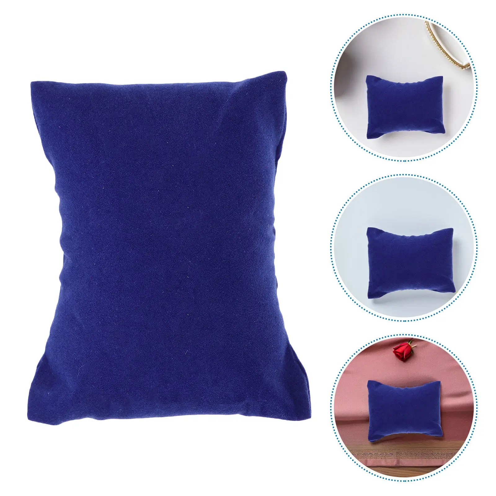 

30Pcs Jewelry Display Organizer Small Watch Pillow 3.14x2.36x1.38 Inch Soft Lint Cushion for Bracelet Holder Bangle Storage