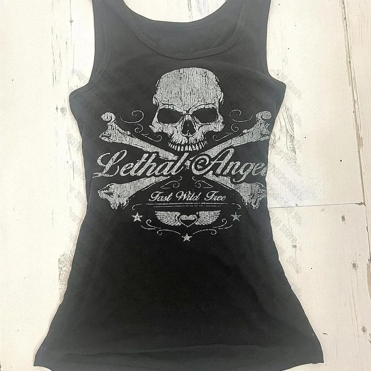 Gothic-Tops Y2k-Top für Damen, Gothic-Kleidung, Damen-Tanktops & Camisoles, süße Oberteile mit Trägern, Shoujo-Girl-Ästhetik, Sommerweste