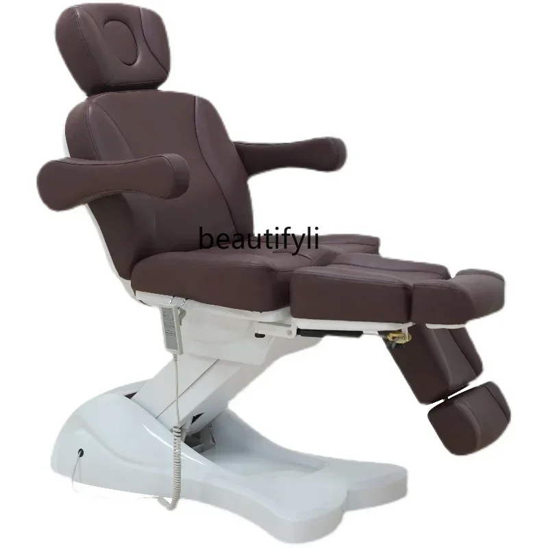 

Electric Pedicure Chair Multifunctional Facial Bed Massage Couch Tattoo Micro-Finishing Chair Physiotherapy Bed