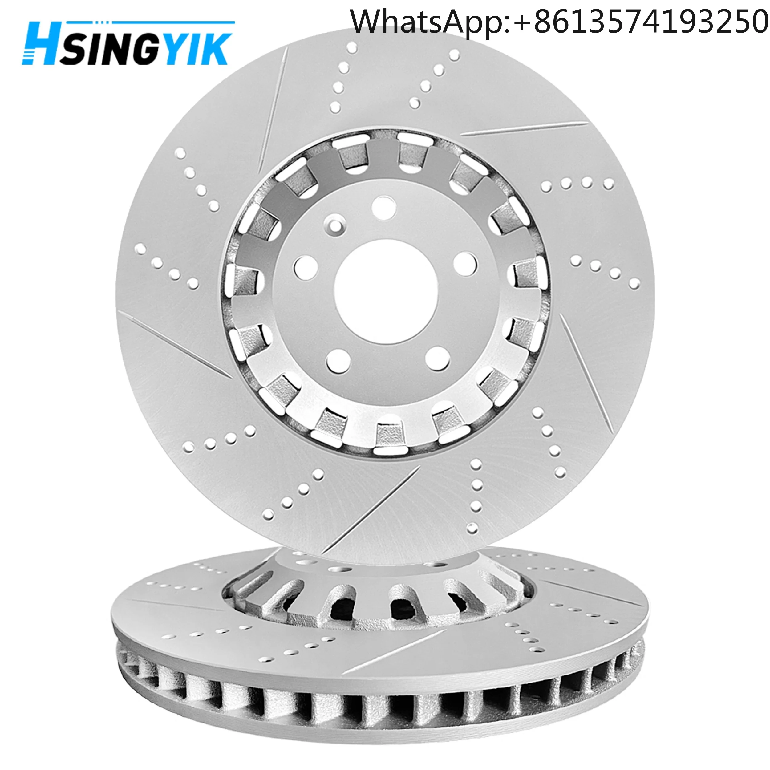 

For Hsingyik Front Brake Disc Rotor for Audi A7 A8L Q7 OE 4M0615301AD 374X36MM
