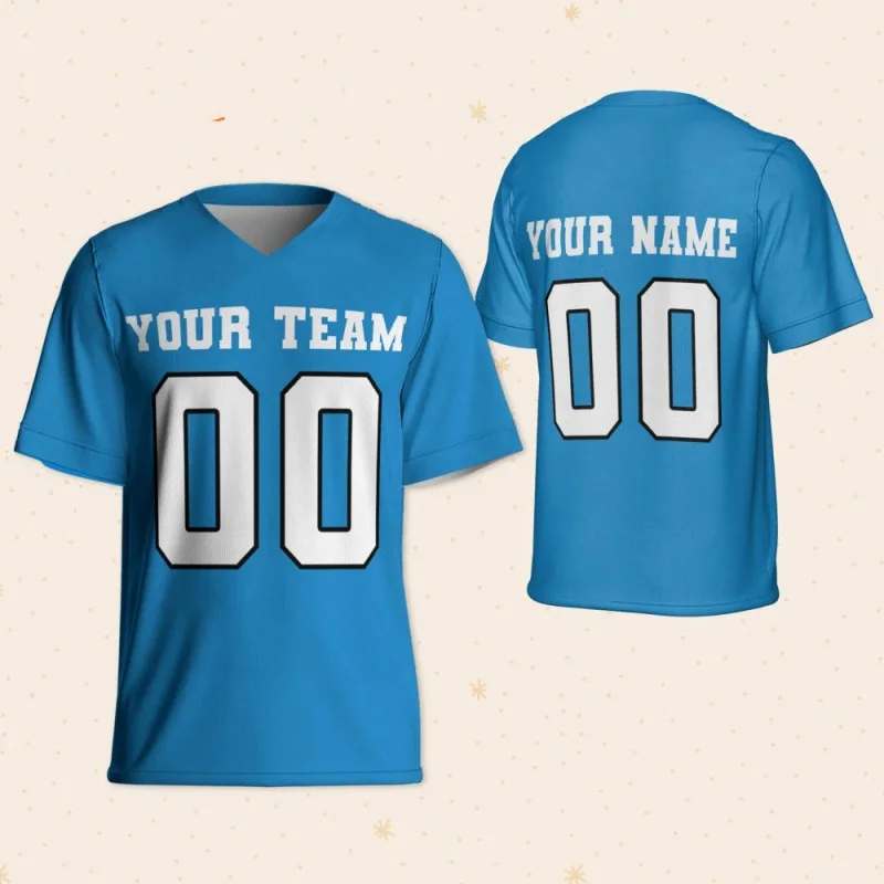 Camiseta de fútbol personalizada, nombre, número, logotipo