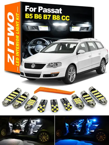8 best sales passat b6 led drl - №7