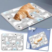 Pet Summer Cooling Pad Ice Mat Crystal Powder Water Injection Dog Cat Cool Mat Long-lasting Keep Cool Pet Summer Supplies