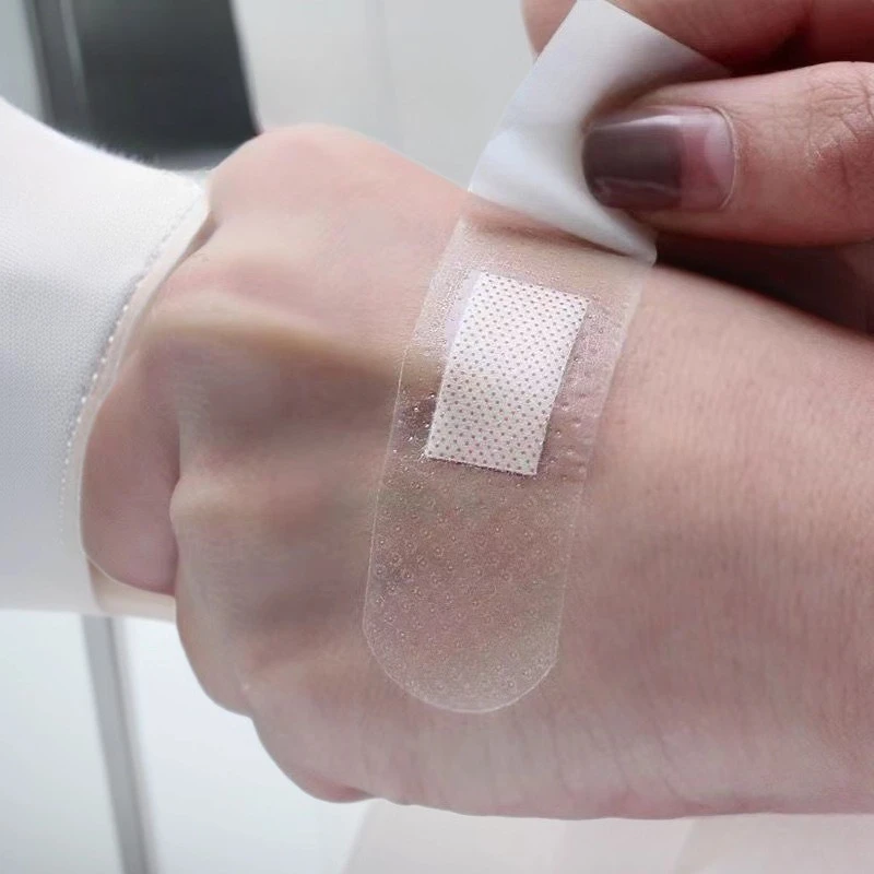 60Pcs/Set Clear Band Aid Waterproof Plaster for First Aid Strips Skin Wound Dressing Patch Care Adhesive Bandages Tape