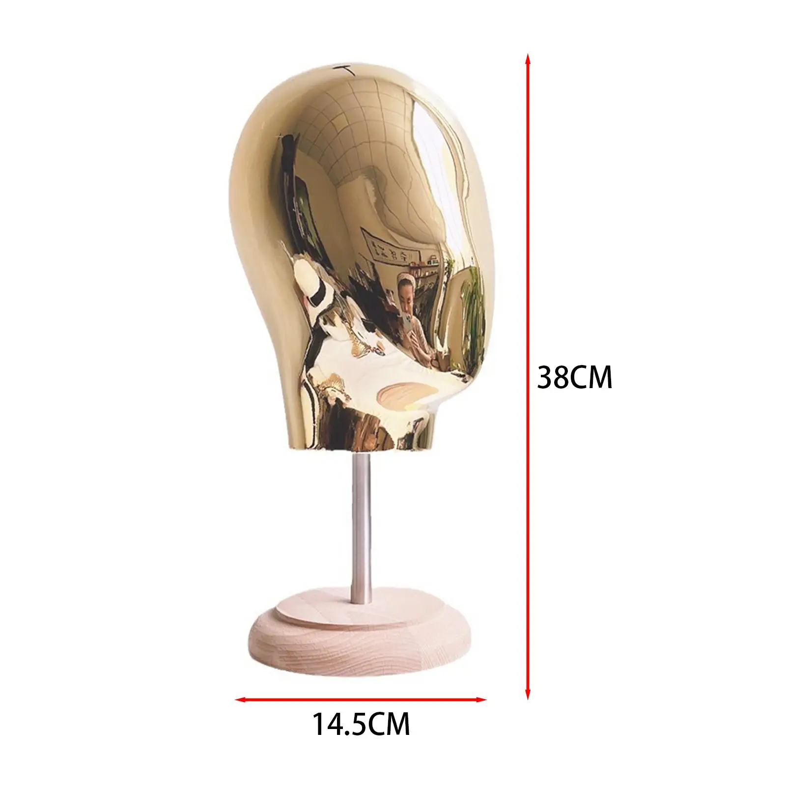 Modèle de tête de mannequin T1, rangement de casquette polyvalent, tête de mannequin parfaite, présentoir de chapeau pour le maire, styliste intérieur