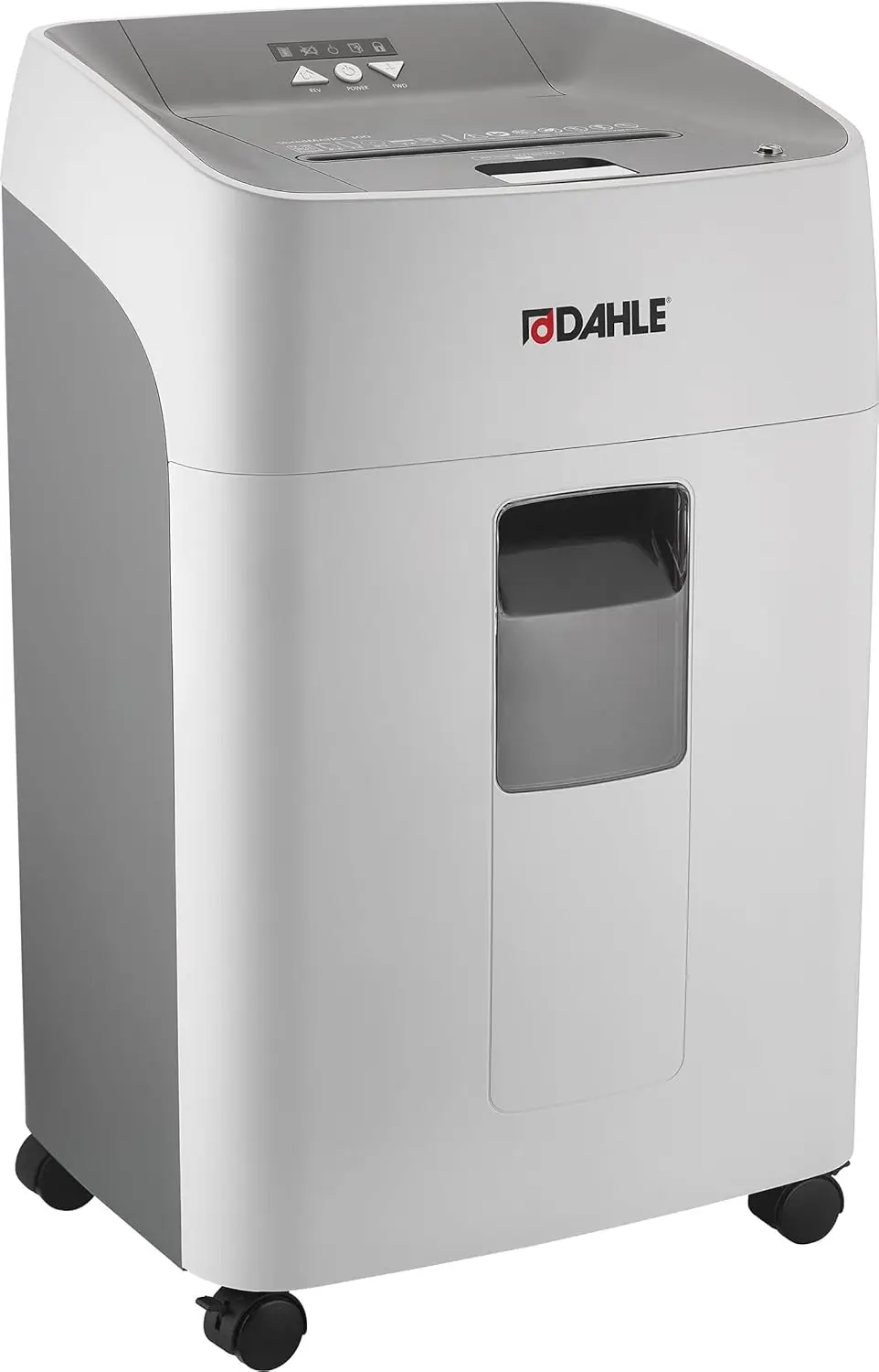 

Dahle ShredMATIC SM 300 Auto Feed Paper Shredder, 300-Sheet Capacity, Cross-Cut, P-4 Security, Jam-Free & Oil-Free, Shreds CDs,