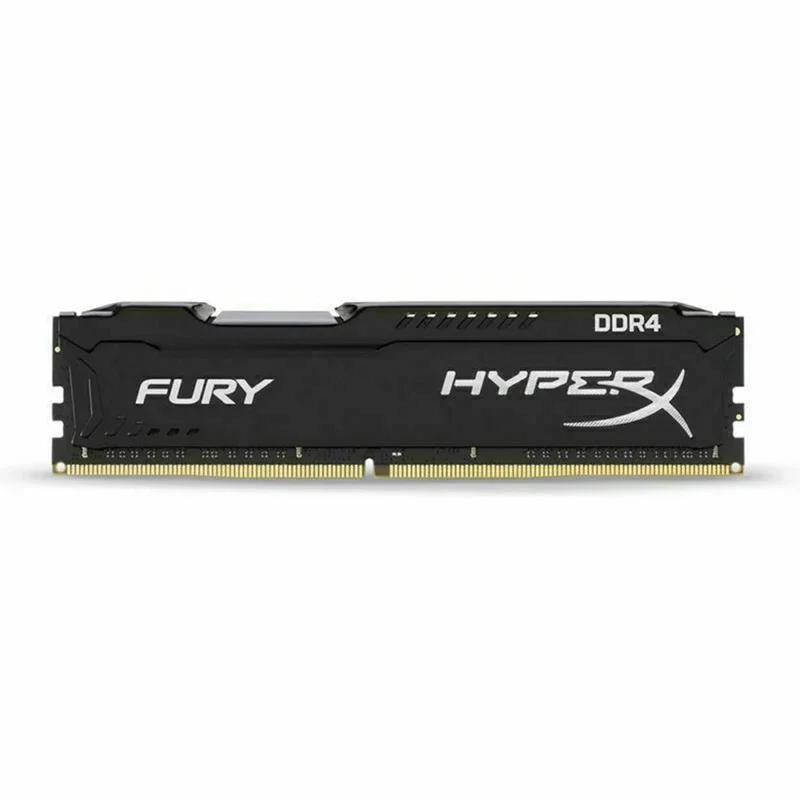 HyperX Fury 8GB DDR4 RAM 16GB 4GB 2133MHz 2400MHz 2666MHz=1.2V 3200MHz=1.35V DDR4 Memory DIMM 288Pin Desktop RAM view 2