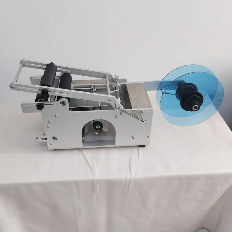 Round Bottle Labeling Machine Electric Bottle Labeling Machine Date Printer