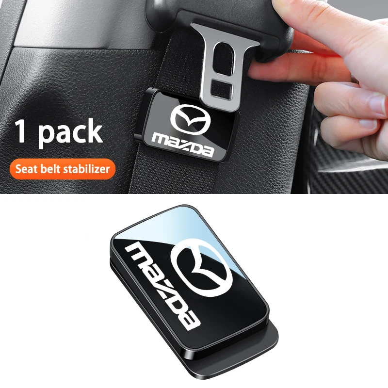 المغناطيسي لوازم السيارات الداخلية مقعد حزام حامل استقرار اكسسوارات السيارات لمازدا 3 6 CX5 2 CX3 CX9 MX5 RX8 Axela Demio