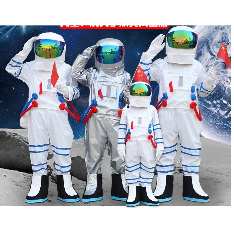 

adult Astronaut costume children spacesuit kids Astronaut cosplay outfit