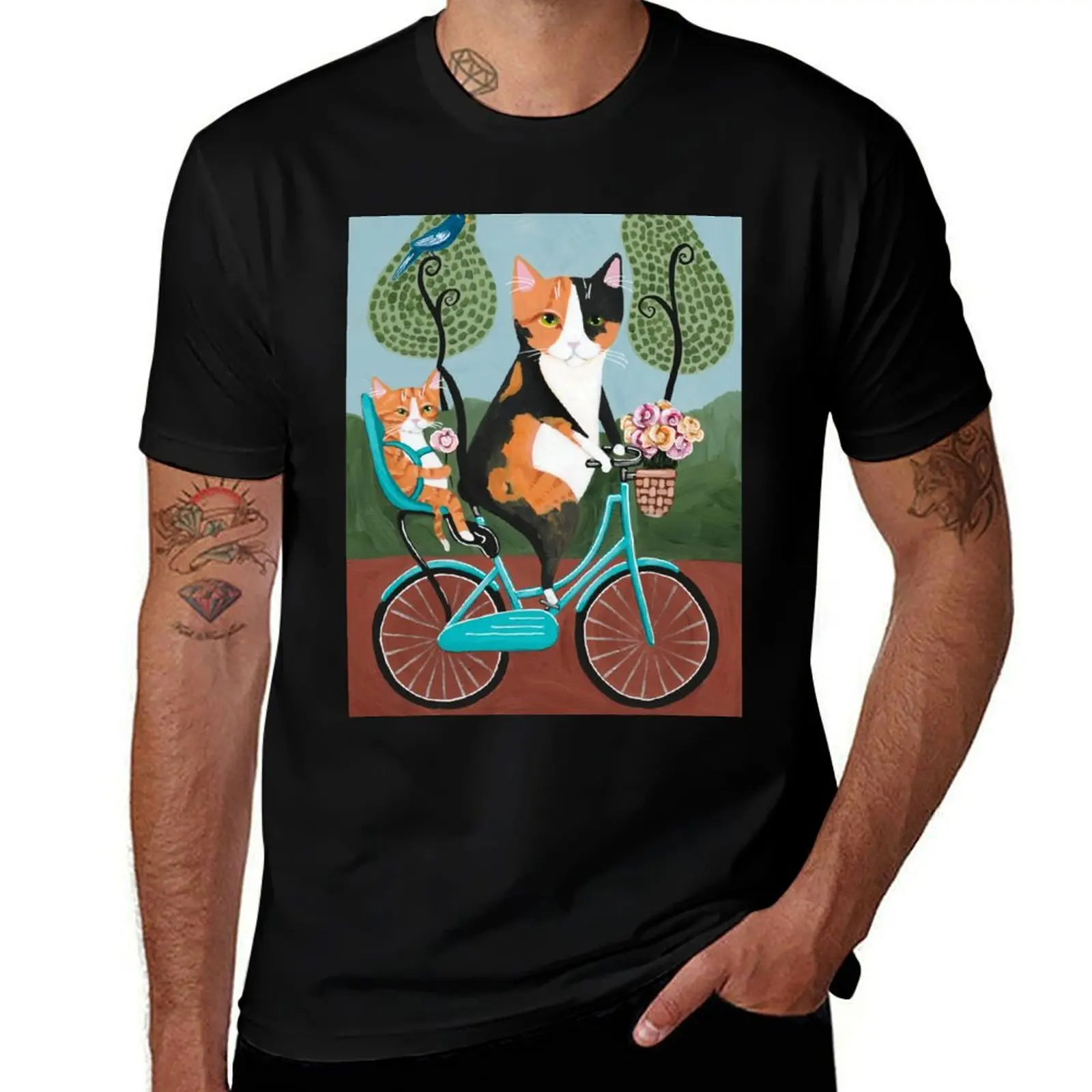 Mother's Day Bicycle Ride T-Shirt blacks hippie clothes men tshirt