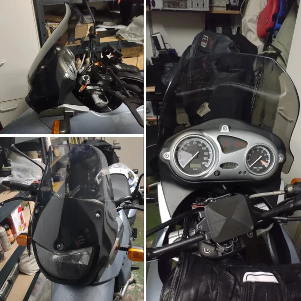 For BMW F650 GS F 650 650GS 1999 2000 2001 2002 2003 F650GS Windscreen Windshield Wind Deflector Motorcycle Accessories Gray New