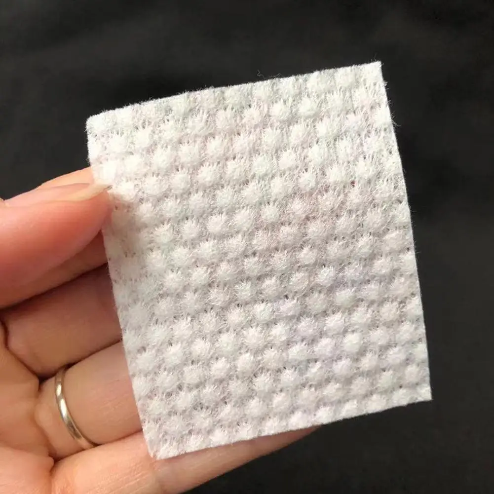 600PCS 일회용 메이크업 코튼 물티슈 소프트 리무버 패드 페이셜 클렌징 페이퍼 와이프 화장품 패드