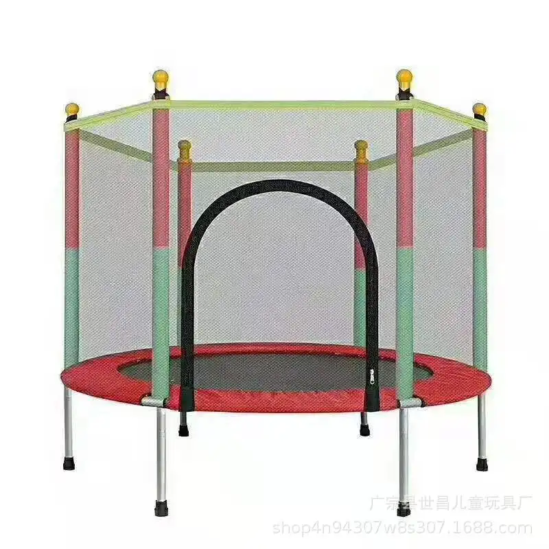 Niedriger Preis 16ft Fitness Indoor Kinder Rund trampolin mit Zelt/Dach