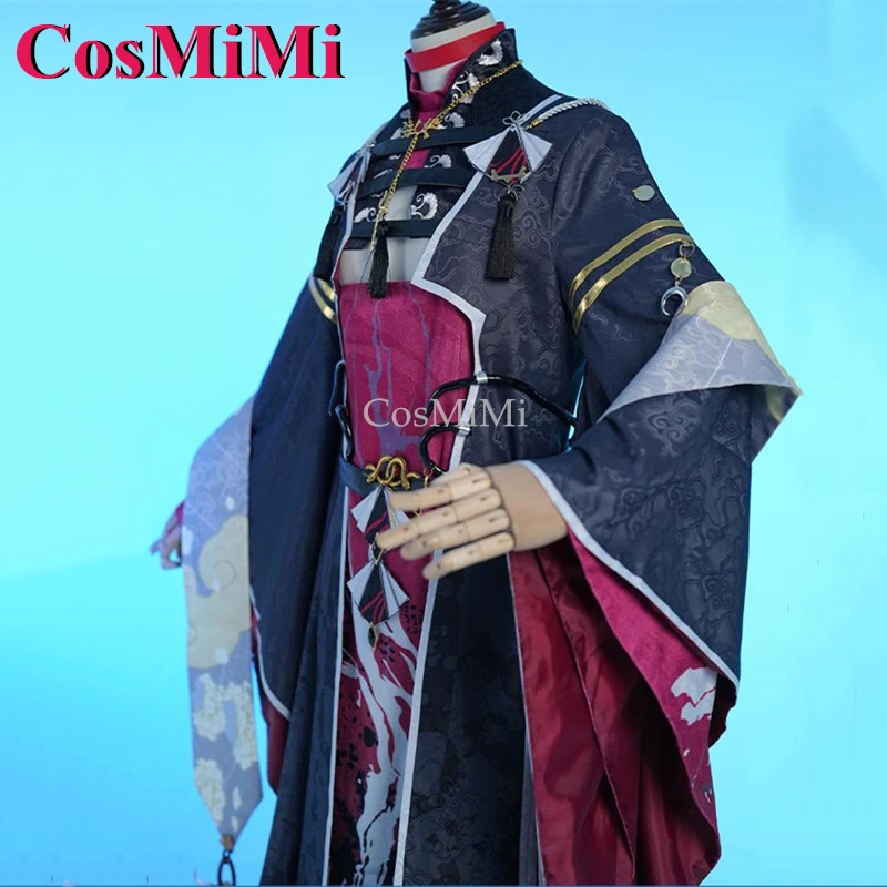 CosMiMi Game Nu: Kostum Cosplay Karnaval Yakumo Gaun Cetak Fashion Kulit Darah Qianyun Pakaian Bermain Peran Pesta Karnaval