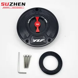 Motorcycle CNC Fuel Tank Cap Gas Oil Tank Cover Petrol Cover for YZF R3 R25 R6 R1 R125 250 2010-2023