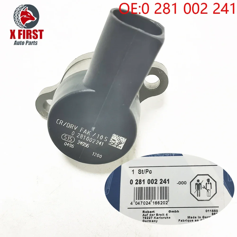 

Disel Fuel Metering Control Valve Fuel Pump Injection Pressure Regulator 0281002241 A6110780149 for Mercedes-Benz A C E Class