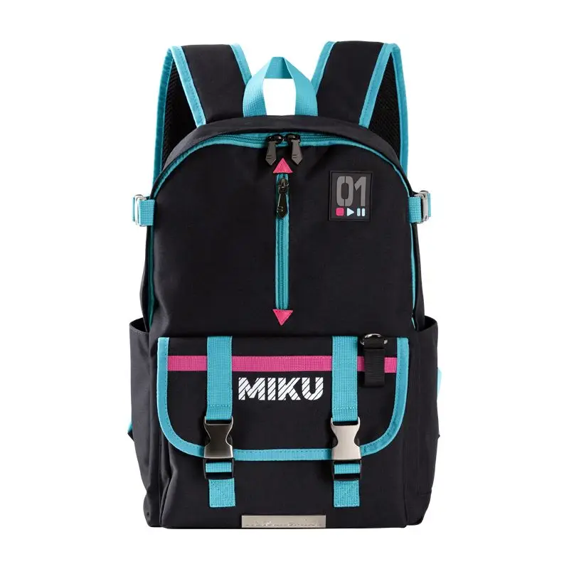 

Outdoor Wind Backpack Two-dimensional Metal Buckle Large-capacity Oxford Cloth School Bag