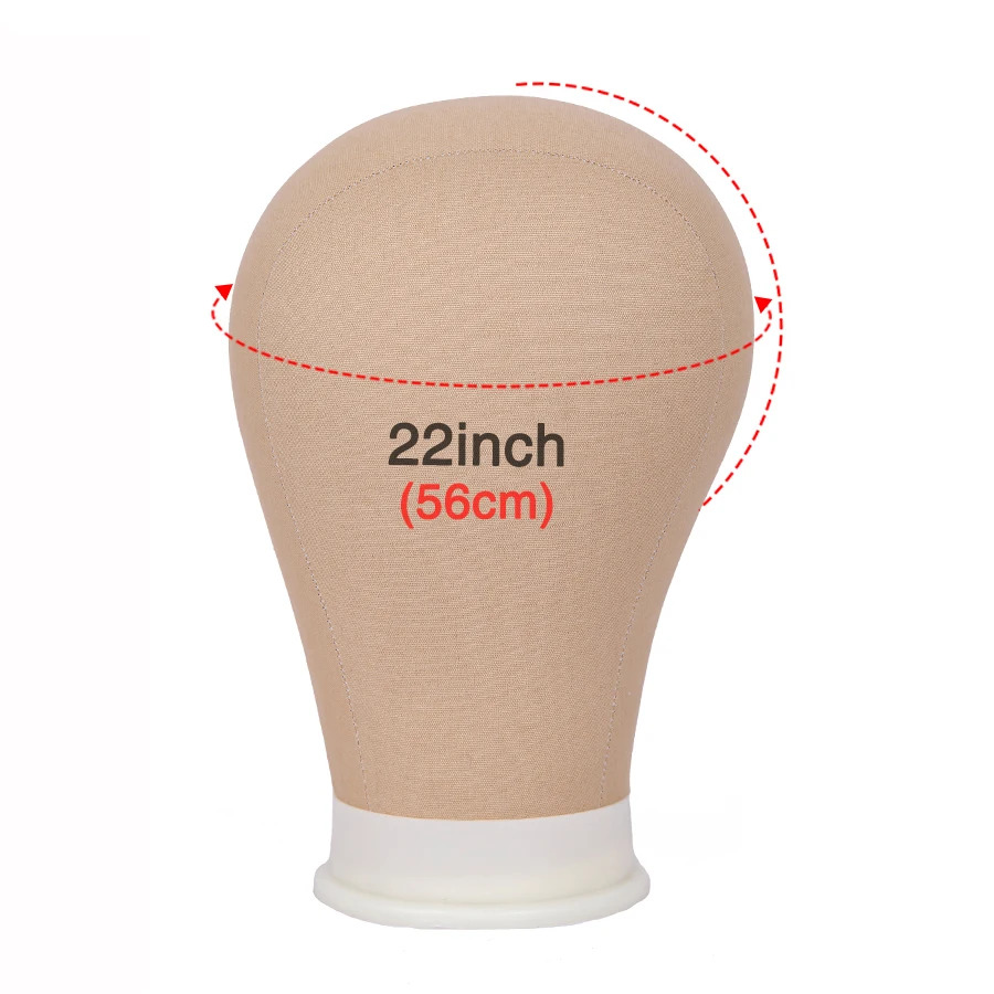 Display Canvas Block Head Mannequin Stand 21