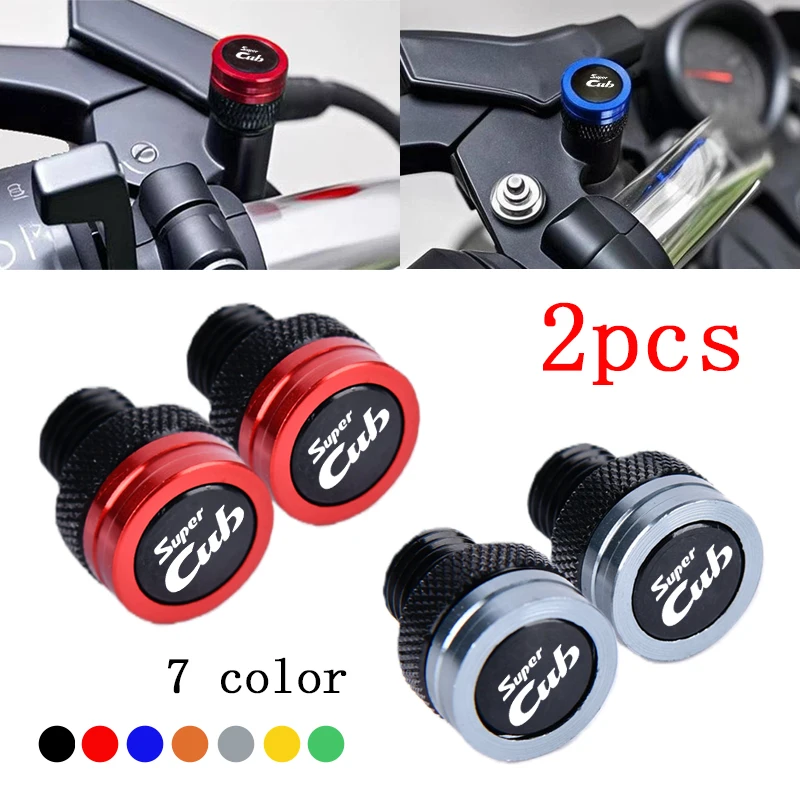 

Мотоцикл M10 * 1,25 с ЧПУ, заглушка для бокового зеркала заднего вида для Honda Super CUB C70 90 110 C125, аксессуары