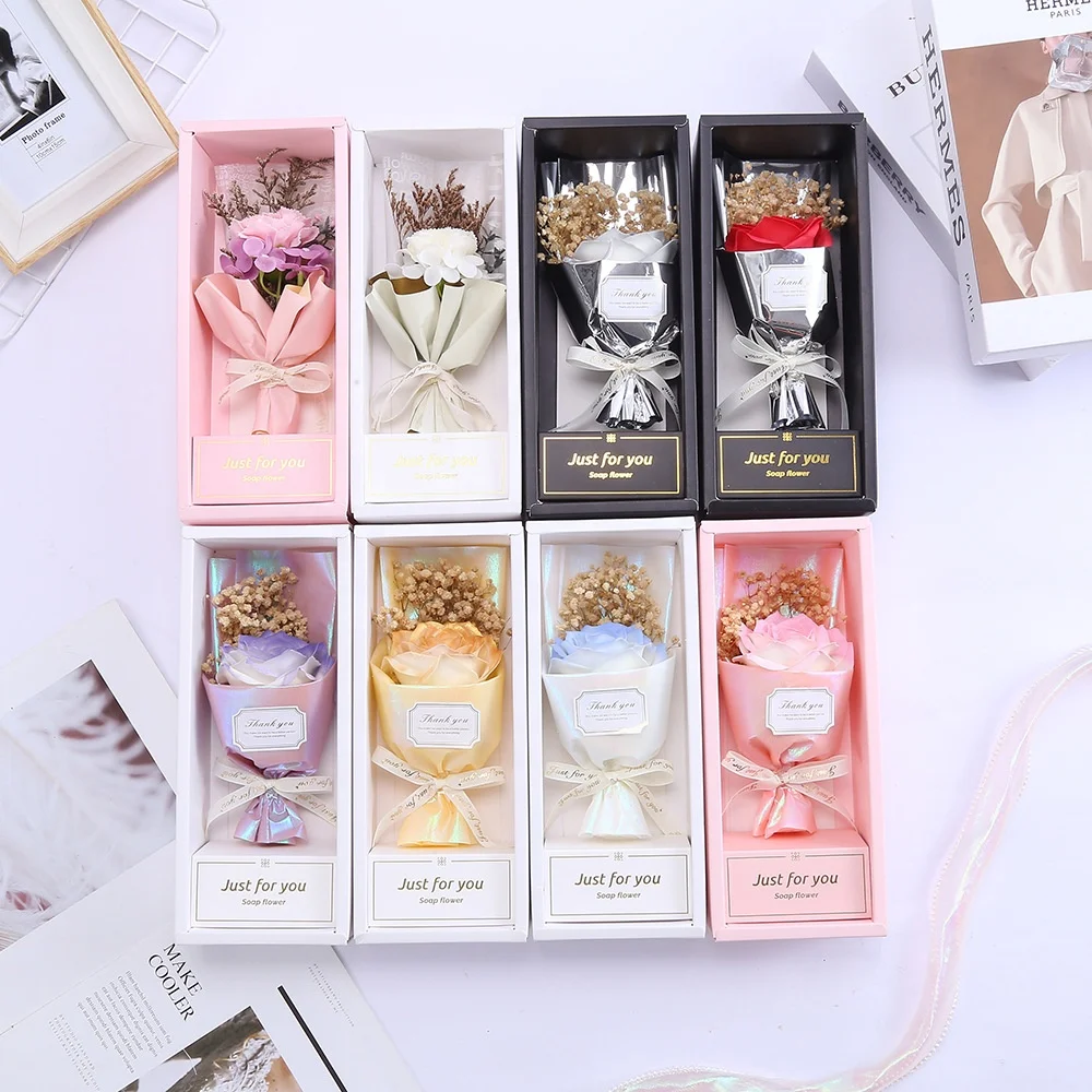 

Wholesale Natural Lavender Plants Mini Dry Flower Bouquets Wedding Decoration Artificial Floral Dried With Gift Box