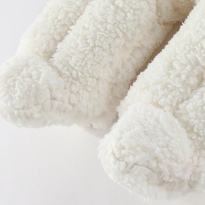 الشتاء الوليد الطفل بذلة رشاقته لطيف طفل الفتيات رومبير القطن الدافئة الرضع ارتداءها لينة الطفل الثلوج ارتداء سترة 0-12 أشهر