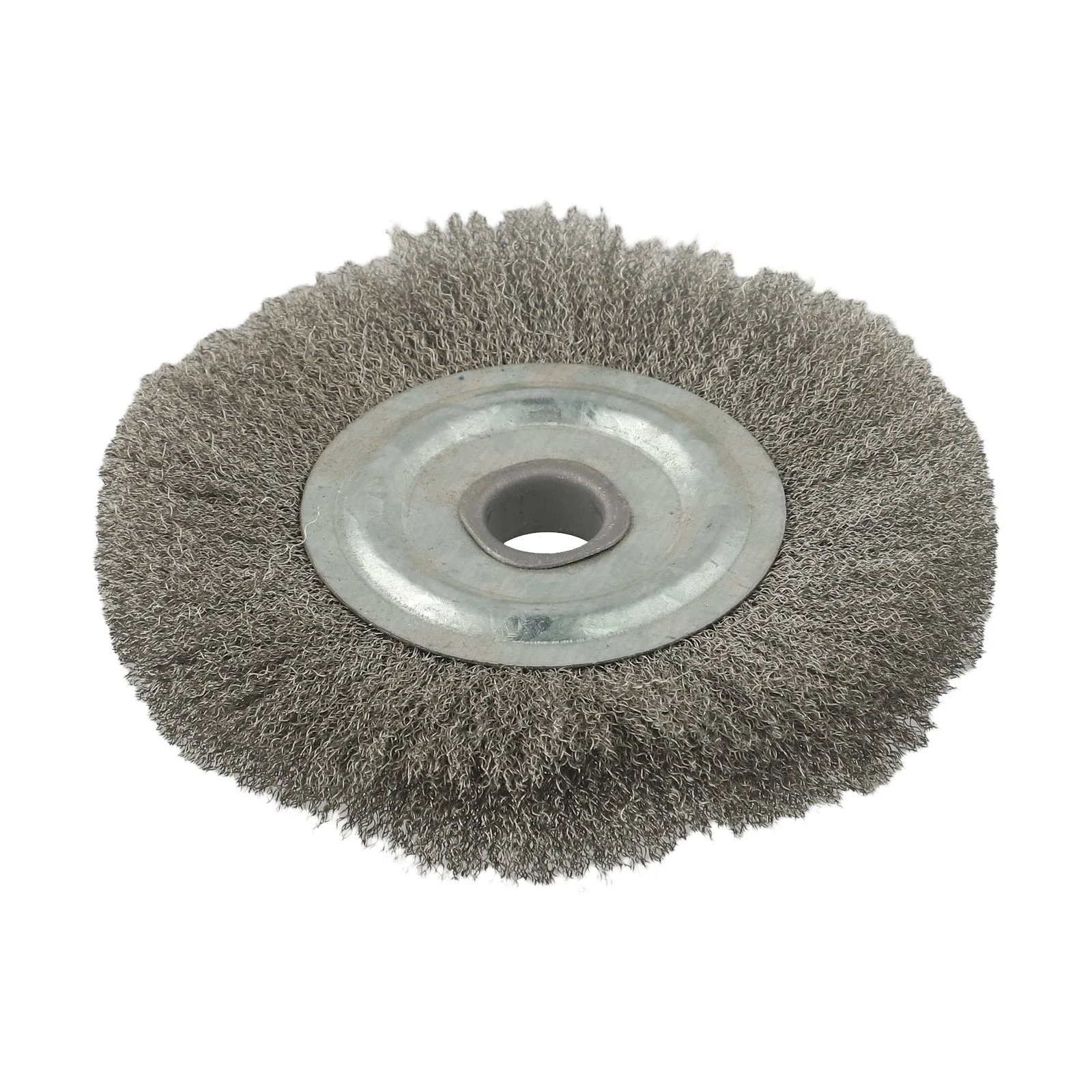 Carbon Removal For Metalworking Bench Grinder Brush 16mm Hole Brush Derusting Good Cleaning Effect Moderate Hardness