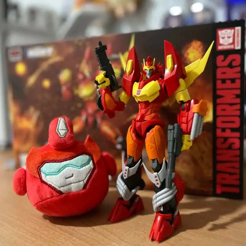 

In Stock Toys Thousand Value Training Idw Rodimus Flametoys 18cm Assembled Robot Toy Collection Gifts