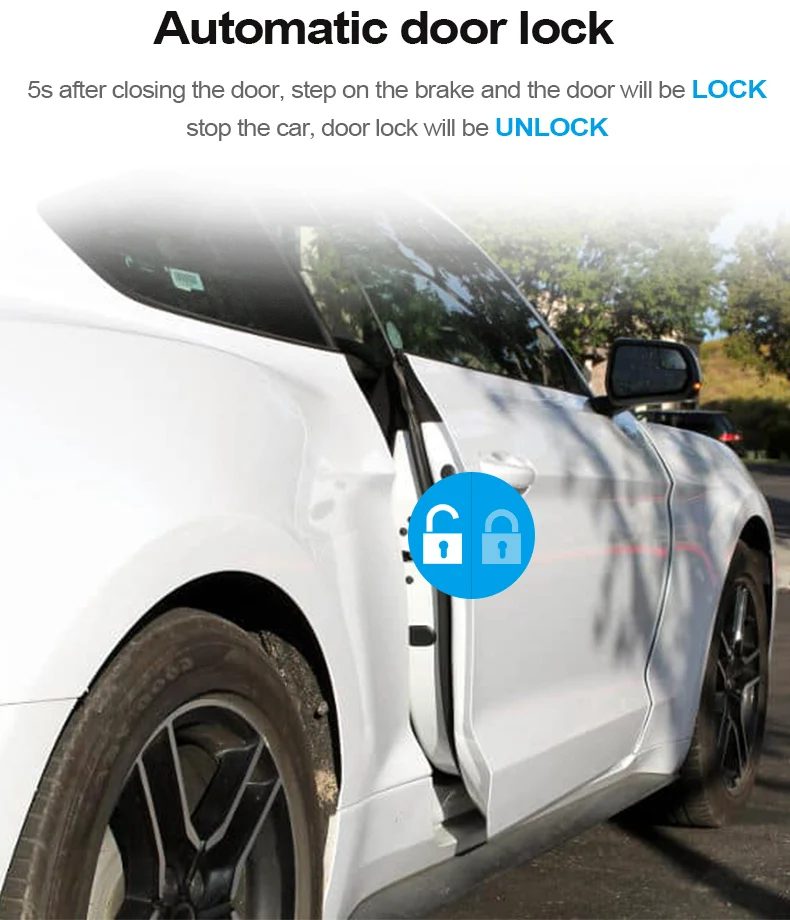 Accessori per l'allarme dell'auto per il sistema di avviamento a distanza del motorino di avviamento Toyota Corolla modello Tucson
