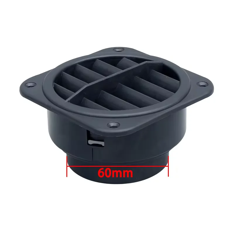 42mm/60mm/75mm Air Vent Ducting T Y L Piece Elbow Pipe Outlet Exhaust Joiner Connector For Diesel Parking Heater image 3