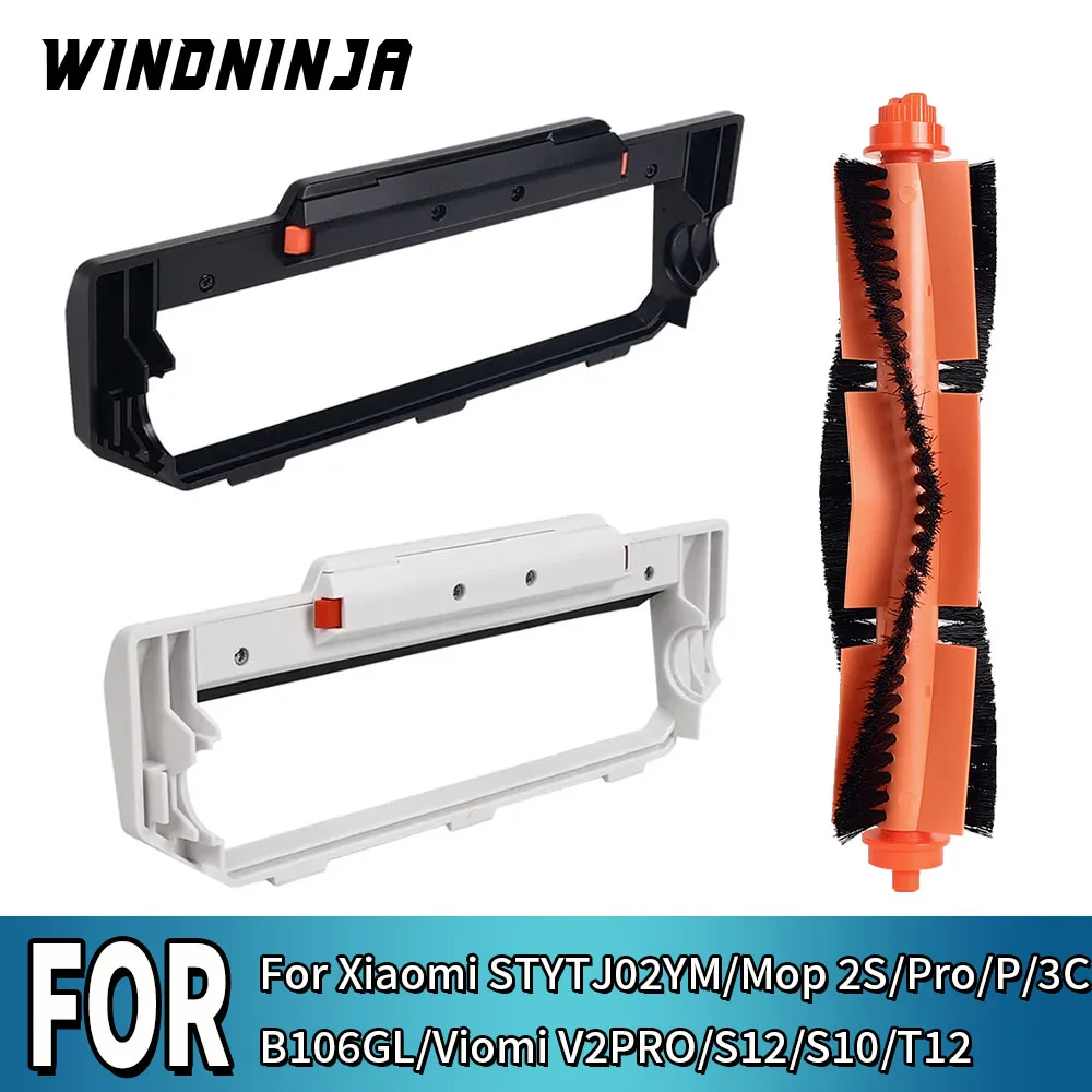 Hauptbürste und Abdeckung für Xiaomi STYTJ02YM Mop 2S Pro P 3C B106GL S12 S10 T12 für Viomi V2PRO Saugroboter Ersatzteil
