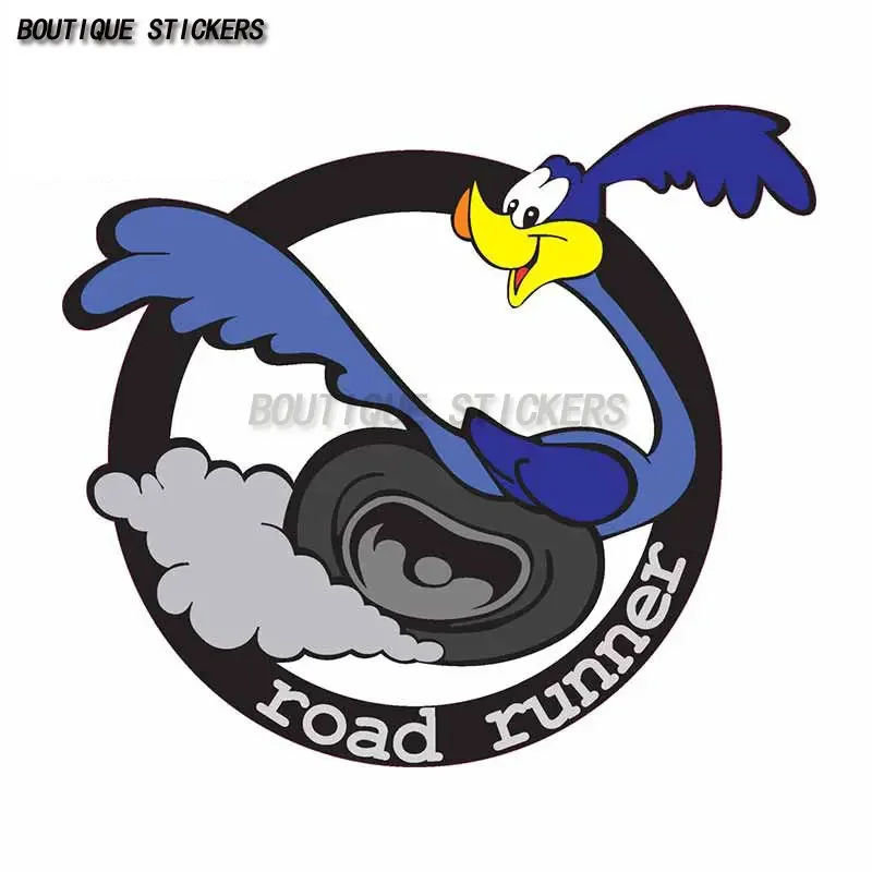 

Personalized car sticker Road Runner cartoon sticker SUV RV car accessories waterproof PVC sticker to cover scratches