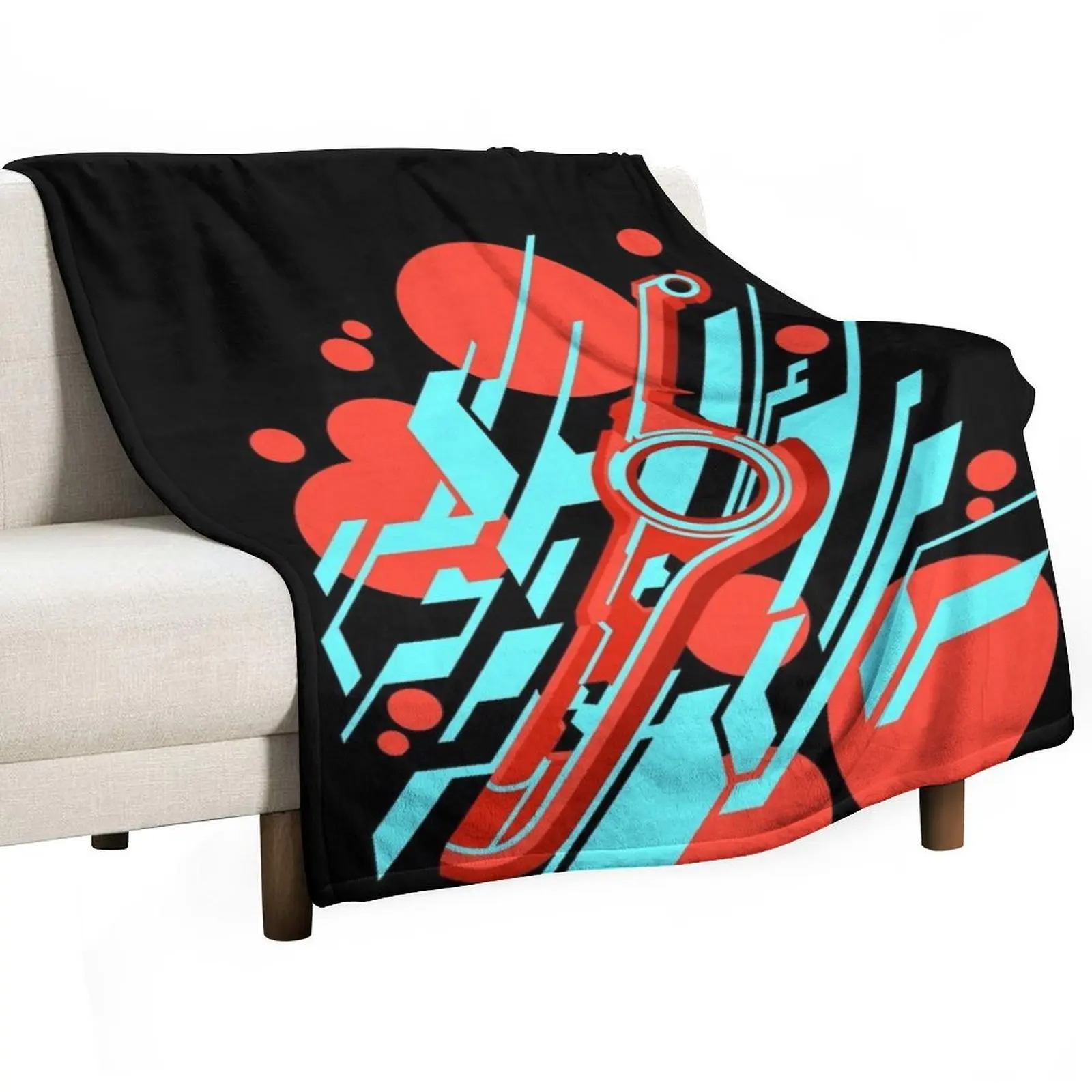 

Monado abstract Throw Blanket Stain Resistant Cozy Warm Blanket