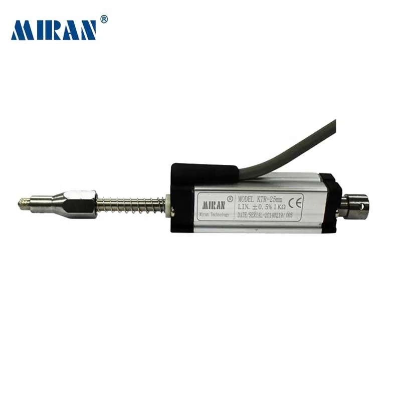 Miran Electronic Ruler KTR11 25mm Spring Return Type  Linear Position Potentiometer Displacement Transducer