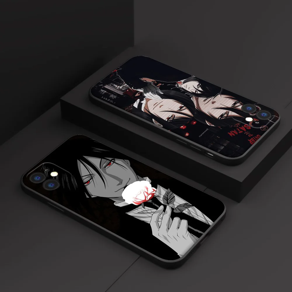 SO27 Black Butler Kuroshitsuji Cover Phone Case for Samsung Galaxy S20 S21 S22 S23 S24 Fe Plus Ultra Lite image 3
