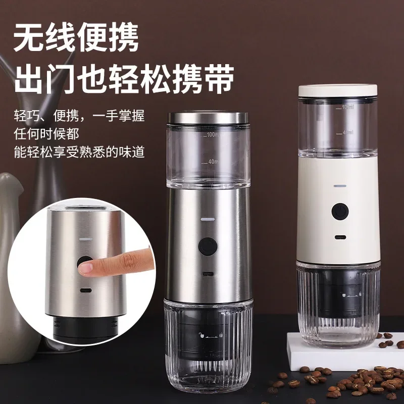 Heating Espresso Capsule Machine Travel Coffee Cup Mini Portable Espresso Coffee Machine