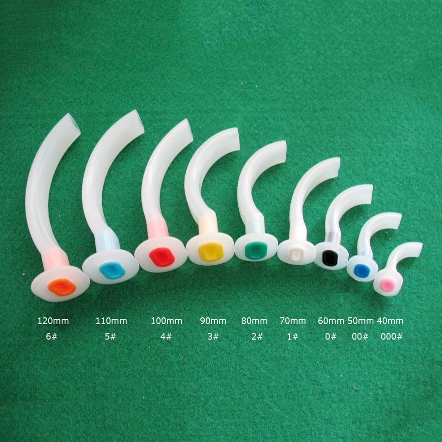 

Medical Disposable Guedel Oropharyngeal Airway Color Coded Nasopharyngeal Laryngeal Mask