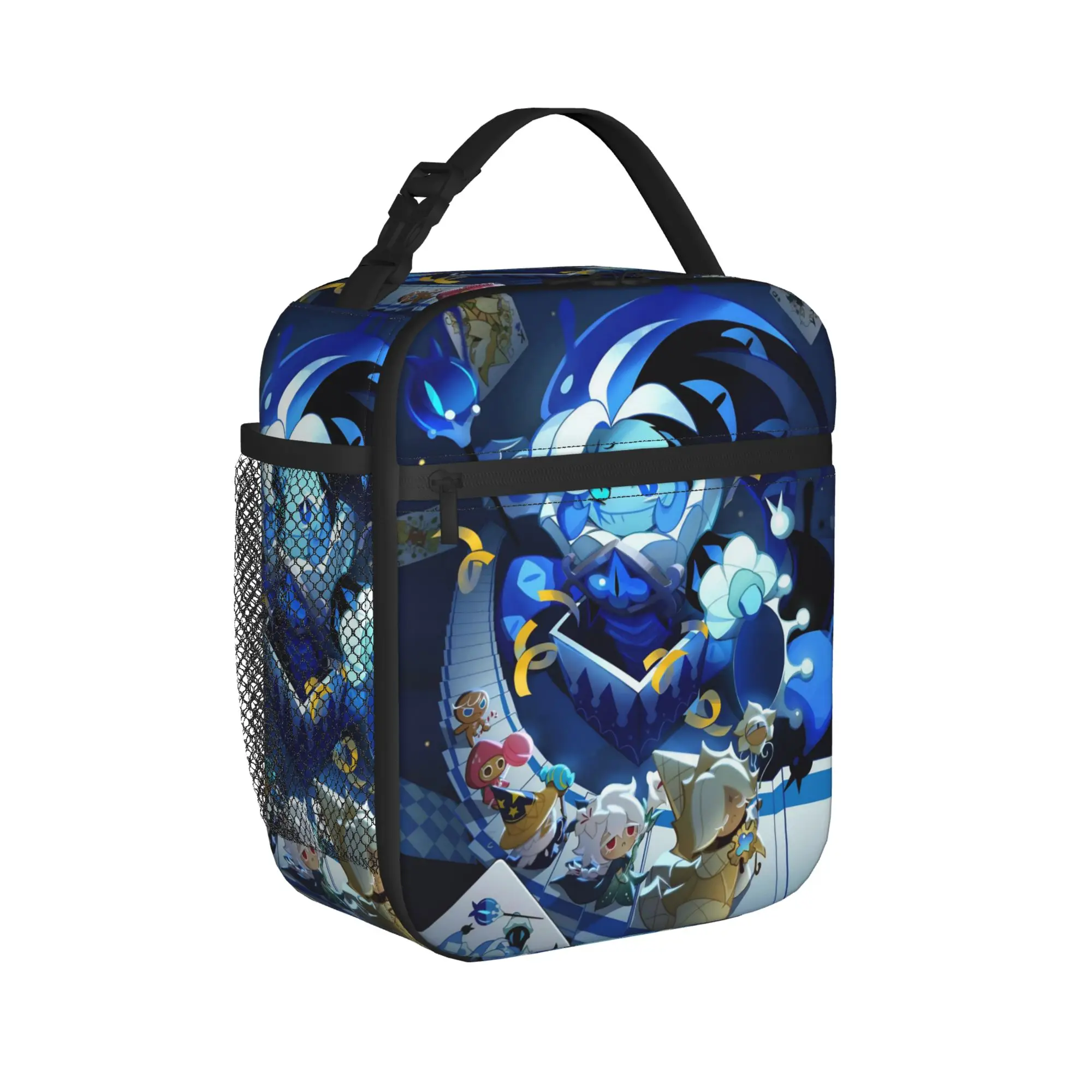 

Shadow Milk Cookie Thermal Insulated Lunch Bags for Picnic Portable Food Bag Men Women Thermal Cooler Lunch Box