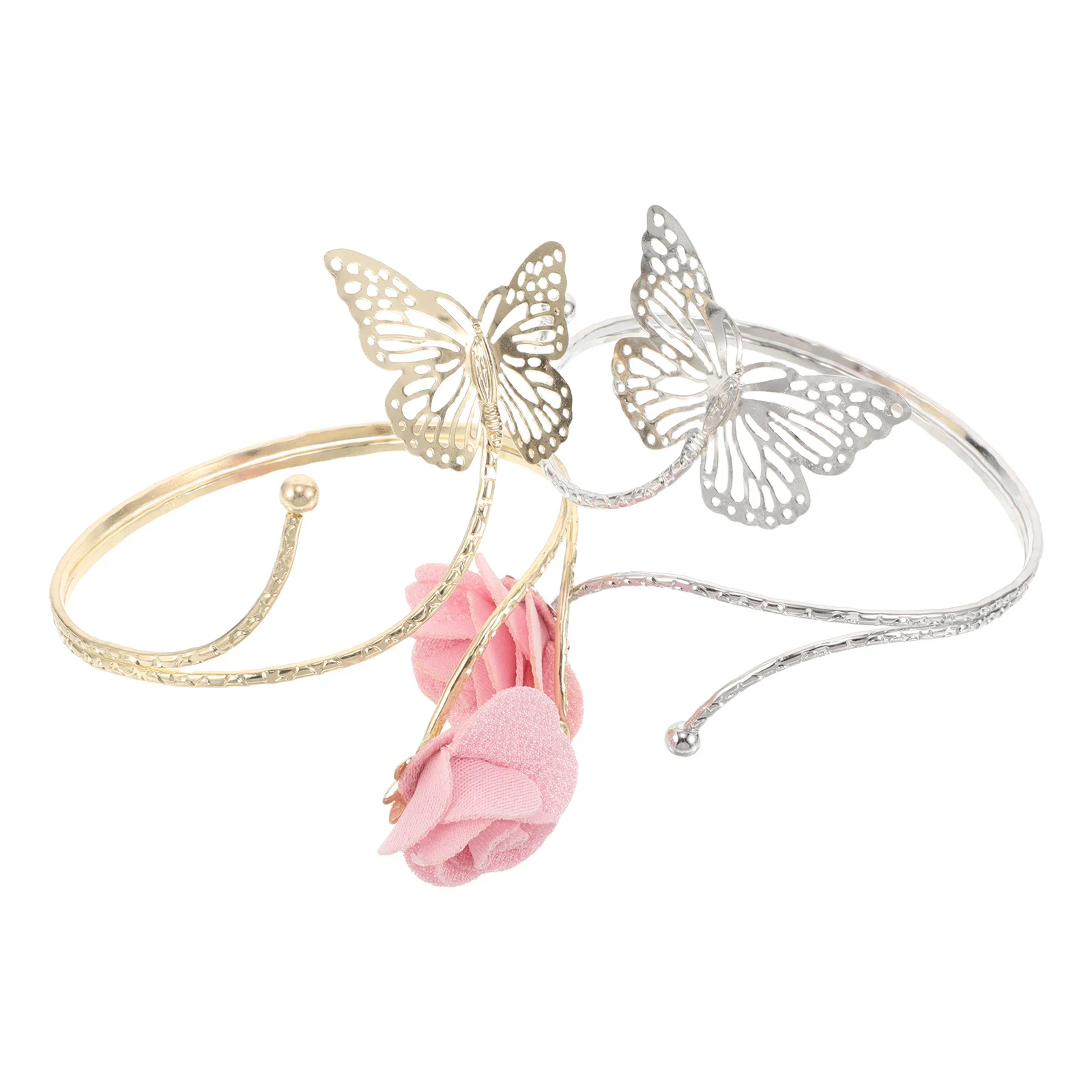 

2Pcs Metal Curtain Tiebacks Adjustable Flower Design Drapery Holdbacks for Living Room Bedroom Decorative Curtain Binding Buckle