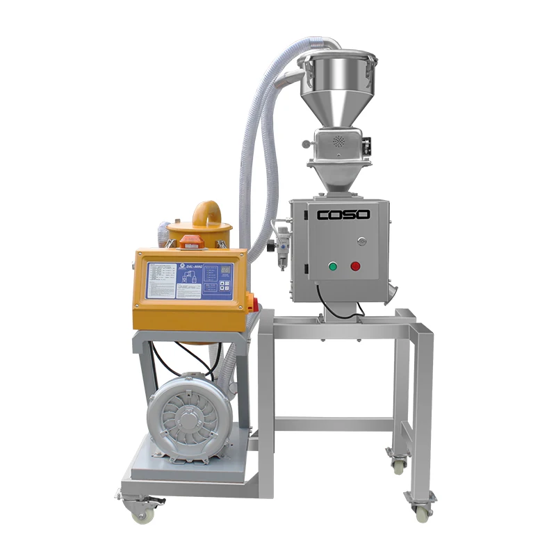 Gravity Fall Fall Pipe Plastic Metal Separator With Automatic Feeder