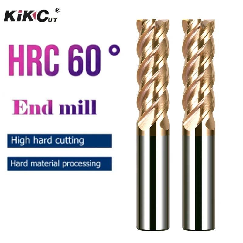1PCS 60 Degree Alloy Tungsten Steel 4 Flute Taper 0.01 Die Holder Mold Frame Special Milling Cutter 10 12mm