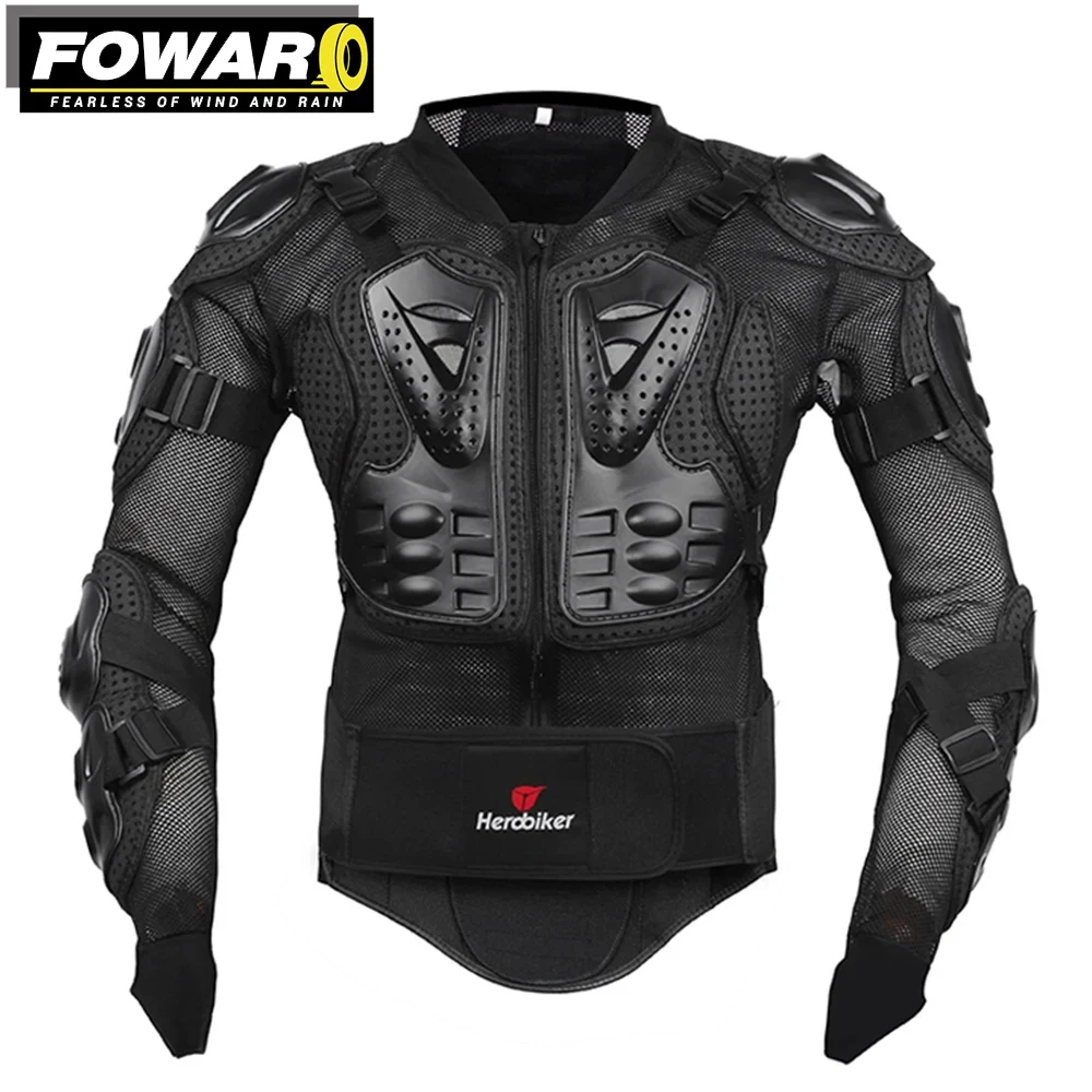 

HEROBIKER Motorcycle Armor Men Body Armor Motorcycle Riding Protection Motocross Jacket Bike Riding Jacket Protection