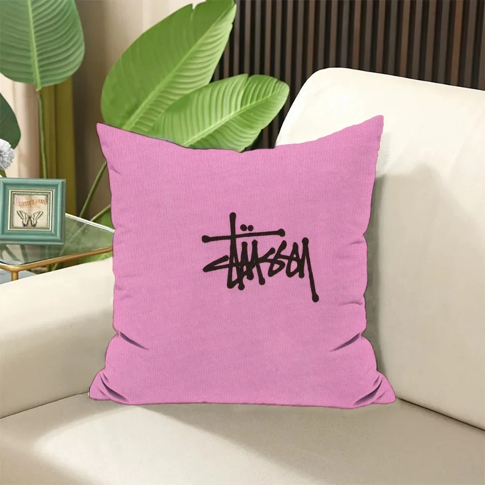 Decorative Pillowcase S-stussy Luxury Living Room Decoration Cushion Covers Personalized Gifts Pillow Cover Sofa Cushions Cover