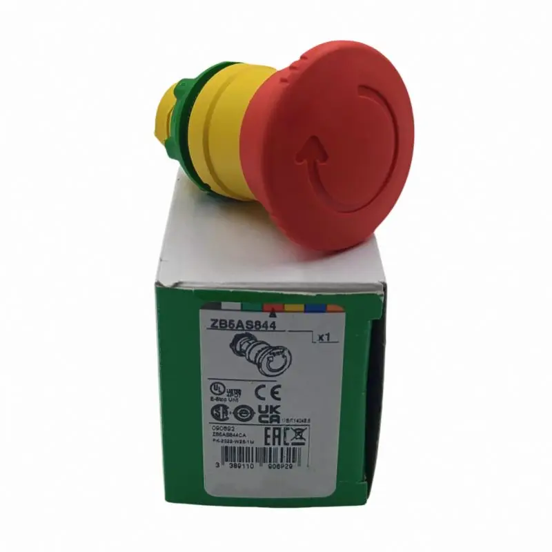 

Brand new original ZB5AS844 emergency stop button in stock