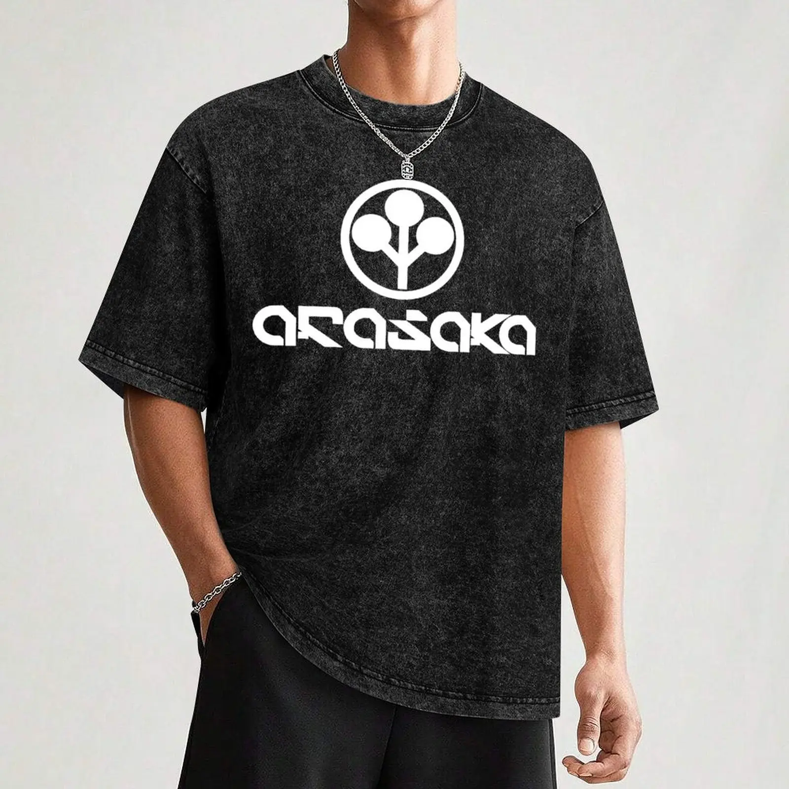arasaka corp T-Shirt funny meme t-shirts funny costumes man clothes blue archive Short sleeve tee