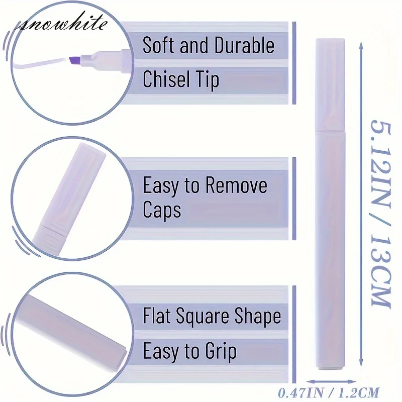 6-12 قطعة Kawaii الباستيل اللون قلم تحديد أقلام خطاط (ماركر) ألوان متنوعة القلم لا تنزف القرطاسية مدرسة مكتب التموين