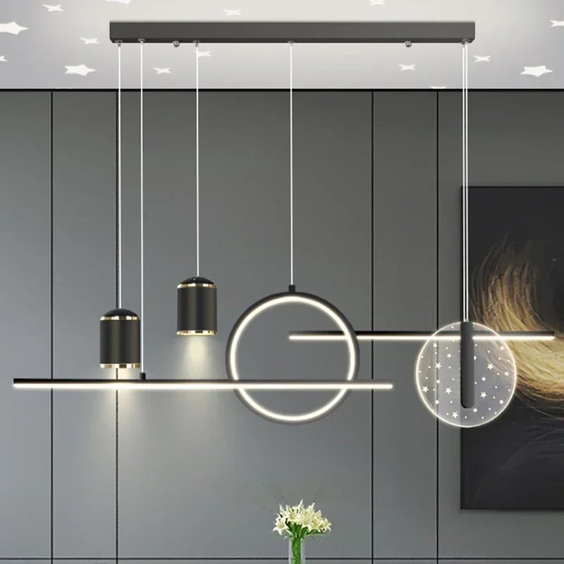 Nordic Minimalist LED Pendant Lights for Living  Dining Room Food Tables KITCHEN ISLAND Chandelier Home Decor Light Fixture