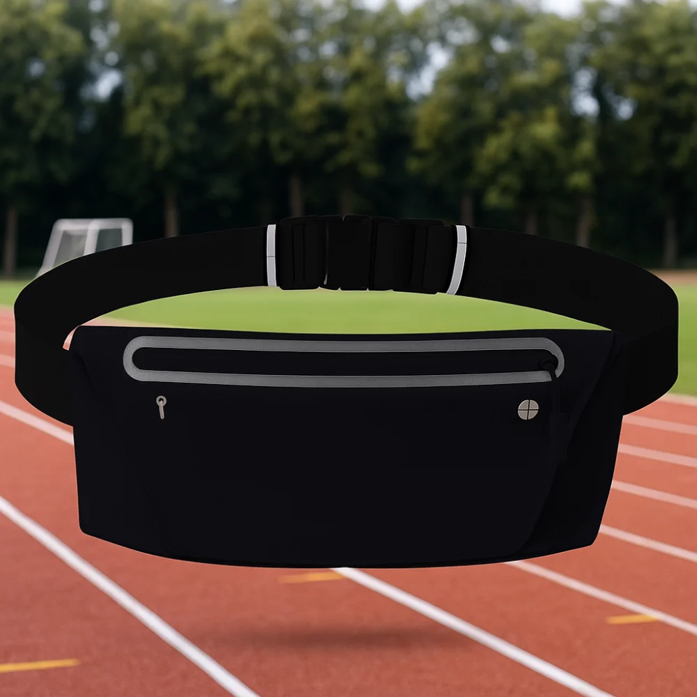 

Large Capacity Sport Mobile Waist Bag Lightweight Breathable Running Waist Bag Multi-function Storage Sports Phone Bag